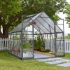 BALANCE 8’X8′ GREENHOUSE 2.4mx2.4m GREY