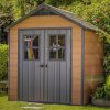 KETER NEWTON PLUS 757 GARDEN SHED 2.3mx2.2m