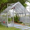 BALANCE 8’X8′ GREENHOUSE 2.4mx2.4m SILVER
