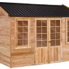 Standard JARRAH, ready to bolt to a concrete slab or you can use our HD floor. Several other optional accessories are also available. The cedar range is supplied unpainted and is not lined or insulated but can be used as supplied, talk to us about any extra needs you may have.