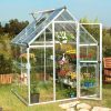 SILVERLINE 6’x6′ GREENHOUSE 1.8mx1.8m